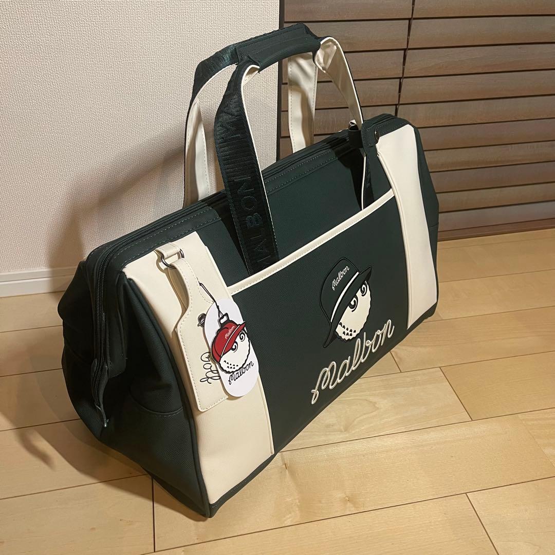 MALBON GOLF マルボンゴルフ ボストンバッグ ゴルフバッググリーン