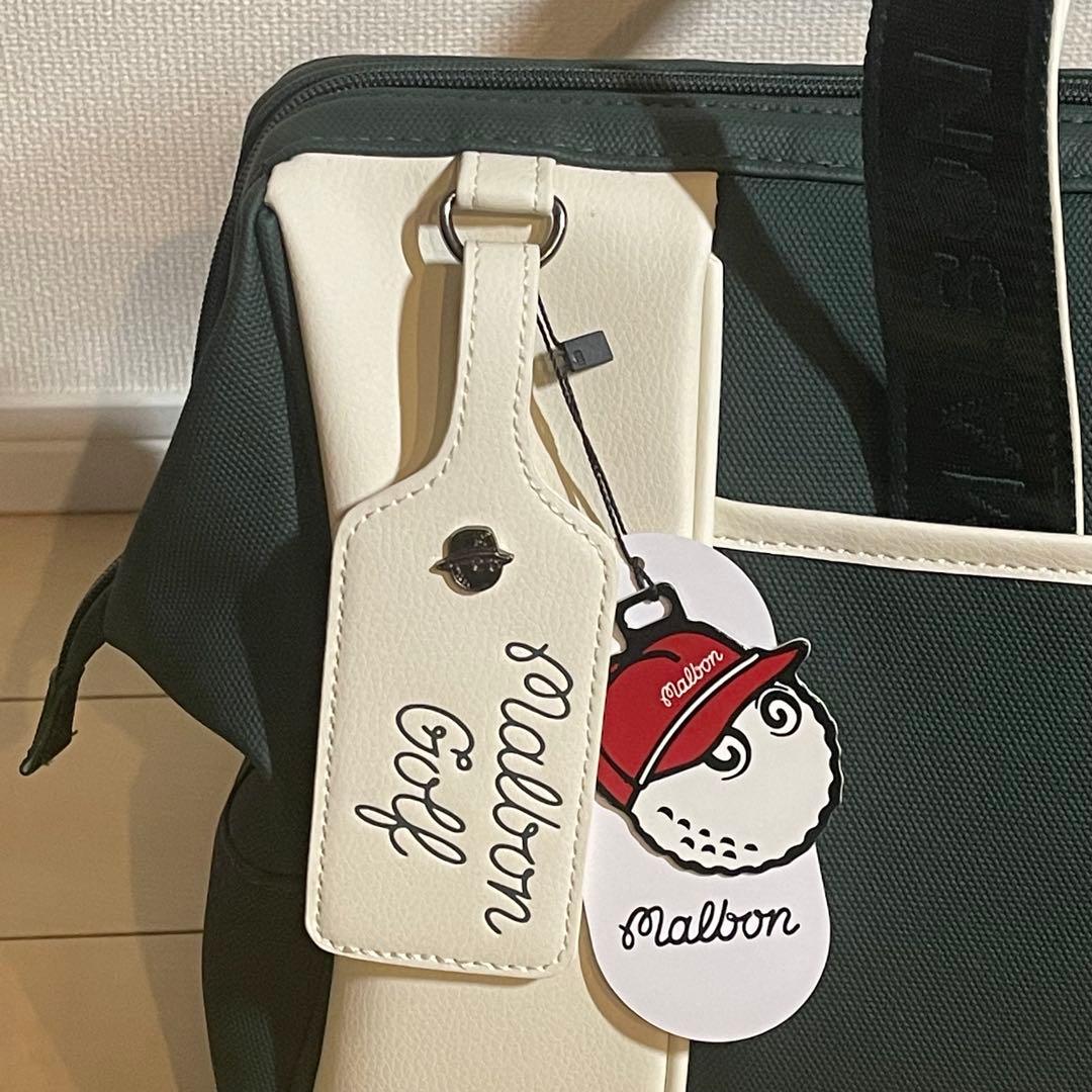 MALBON GOLF マルボンゴルフ ボストンバッグ ゴルフバッググリーン