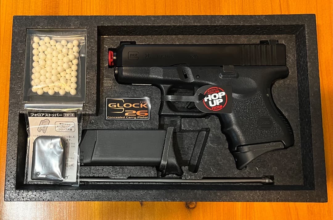 東京マルイ　GLOCK26（18歳以上）サバゲー未使用品