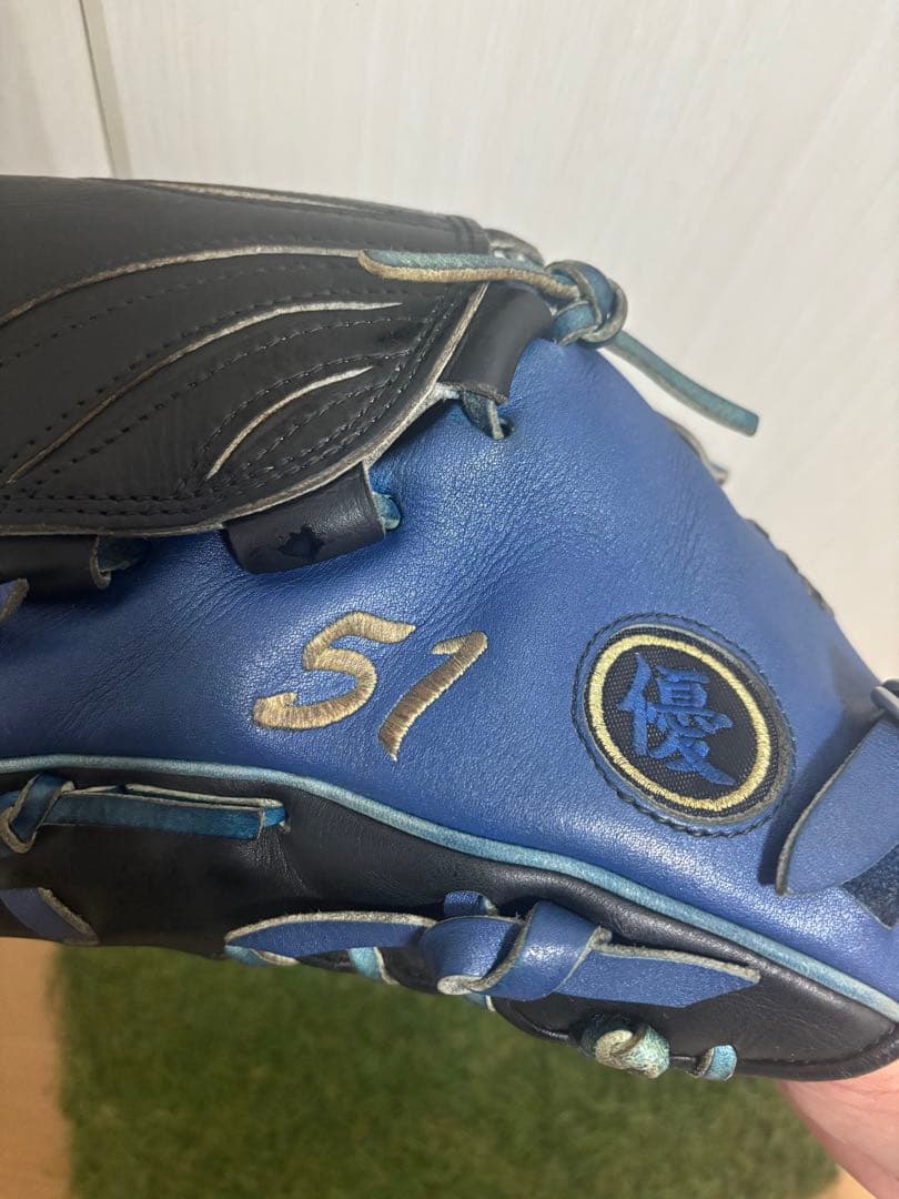 プロ支給品　実使用　植松優友　千葉ロッテマリーンズ　ミズノプロ 投手