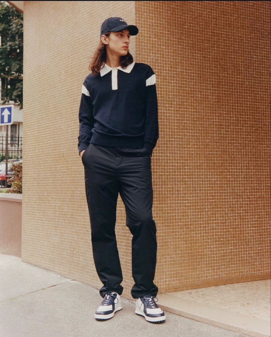 A.P.C. ゴルフ ポロシャツ Lサイズ ネイビー