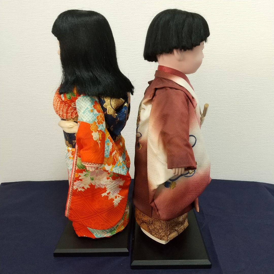 市松人形 ２体セット