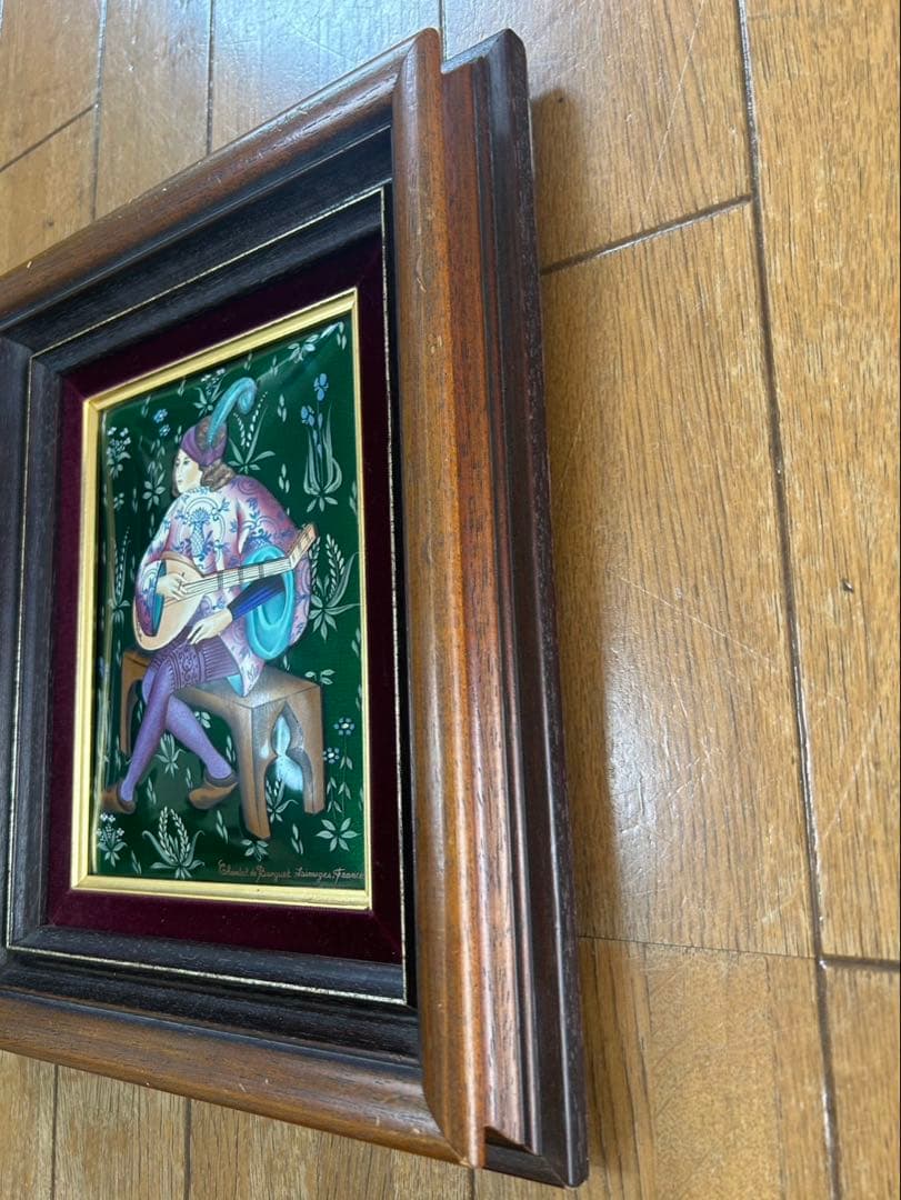 Chantal de Burguet エナメル画