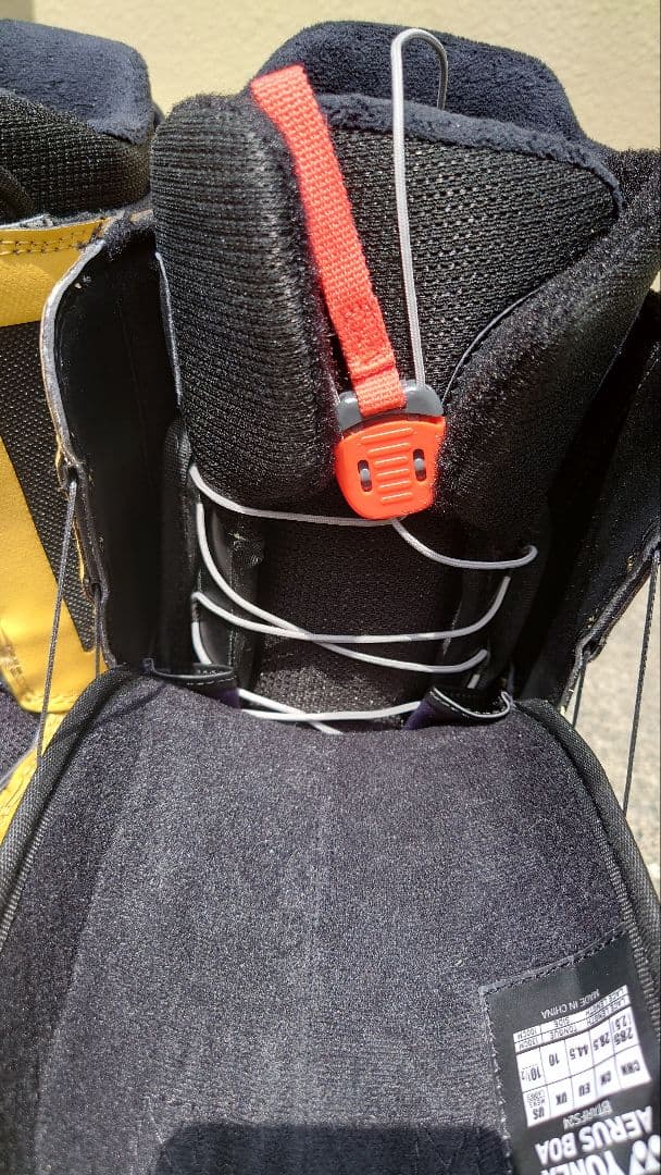 YONEX スノーボードブーツ イエロー/ブラック