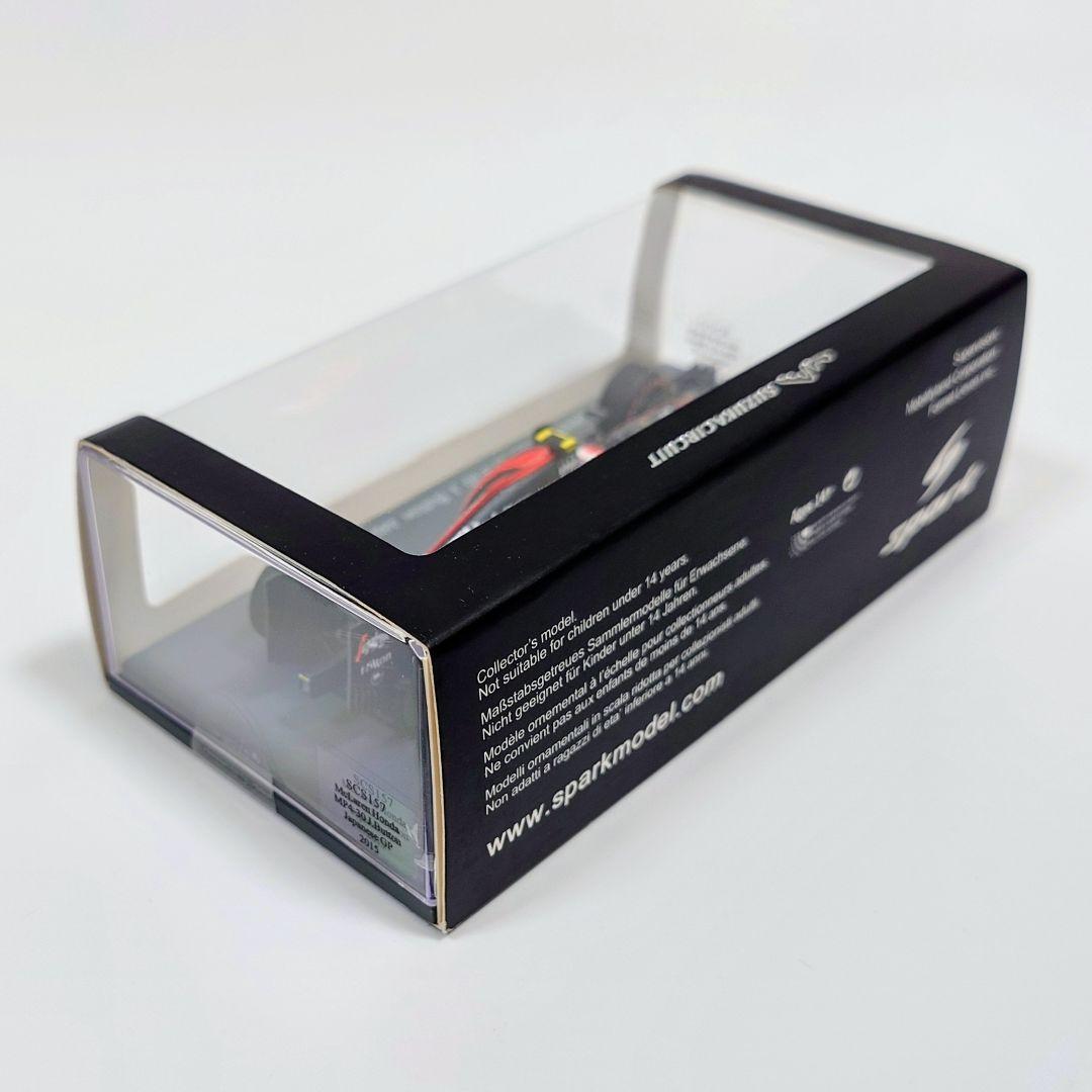 鈴鹿特注 マクラーレン MP4-30 日本GP 2015 バトン デカール加工