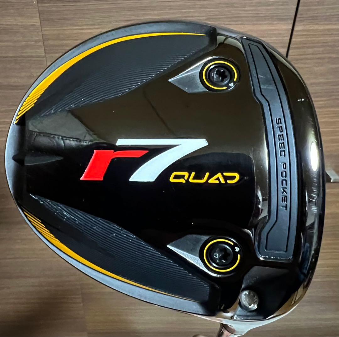 TaylorMade r7 QUAD ミニドライバー 13.5度純正シャフト付き