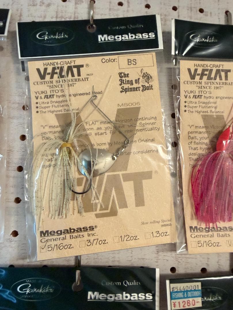 【MegaBass】新品16個セット　スピナーベイトなど