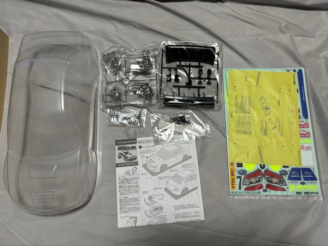 TAMIYA スペアボディセット インプレッサ WRC モンテカルロ