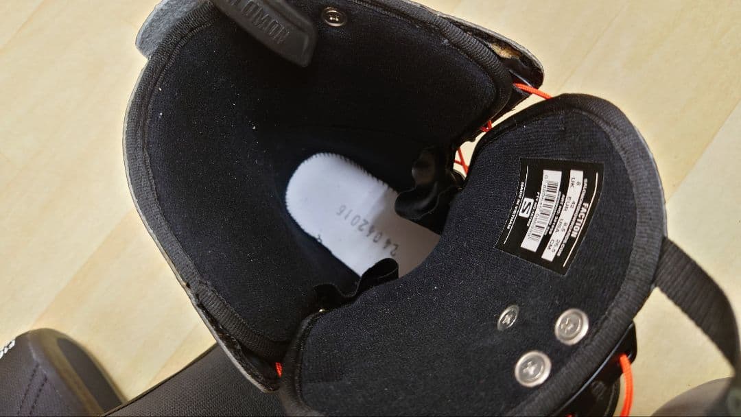 ＊美品Salomon 　FACTION スノーボードブーツ 黒サイズ26.5cm