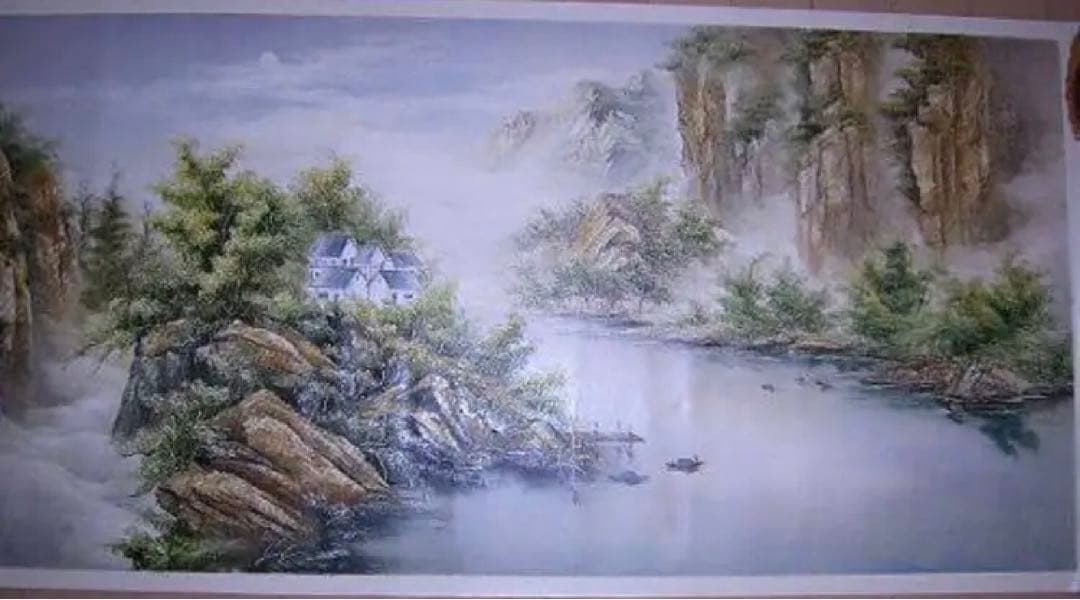 山水画 桂林　霍娜作品