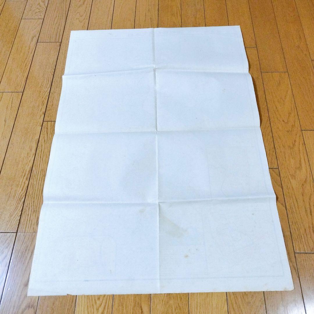 レア！大正時代　古地図　古文書　東宮御成婚記念　大阪朝日新聞　特大ポスター