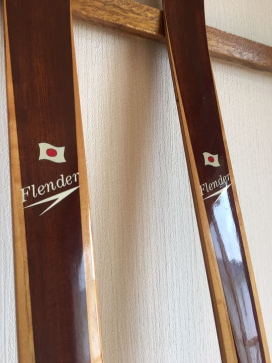 昭和？の木製スキー なんと新品！未使用！