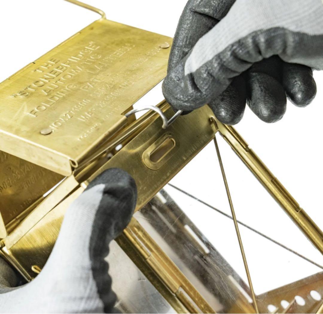 ★☆新品未開封☆★ストーンブリッジ フォールディング キャンドルランタン 真鍮