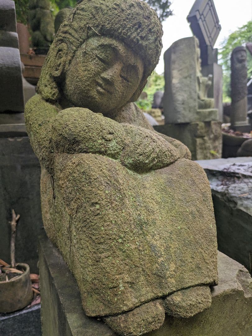 石仏、子安菩薩、多胡石、母子、母性愛、