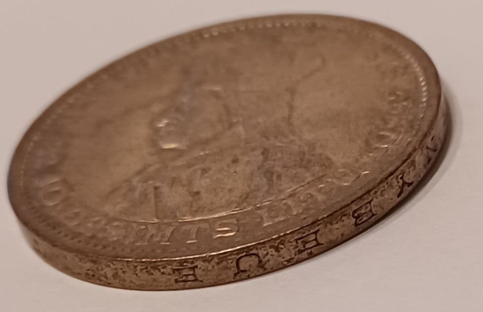 90年前の銀貨 博物館の名前にもなった英雄ヴィータウタス大公の銀貨 リトアニア