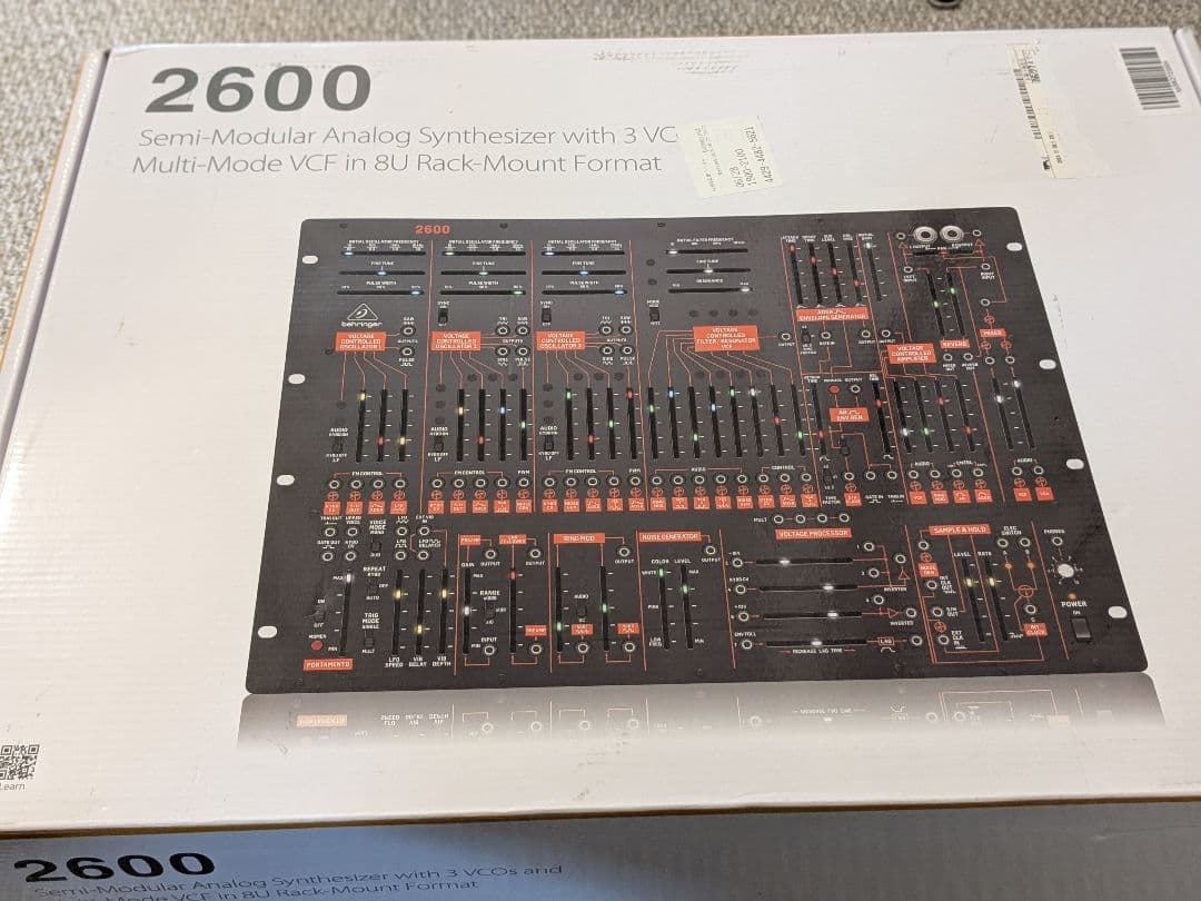 ベリンガーシンセサイザー　2600 (12/25まで値下げ)