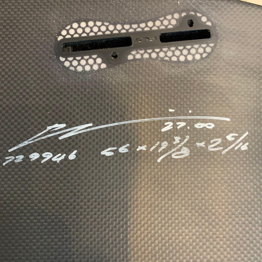 カーボンサーフボード チリ BV2 5'6 27L 本州送料込み！