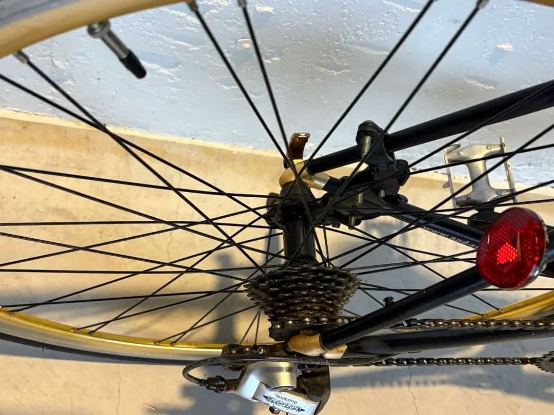 ✨⭕️ゴールド×ブラックが映える クラシックロードバイク