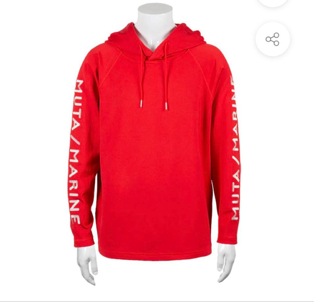 【muta marine】ストレッチ プルオーバーパーカ サイズ５