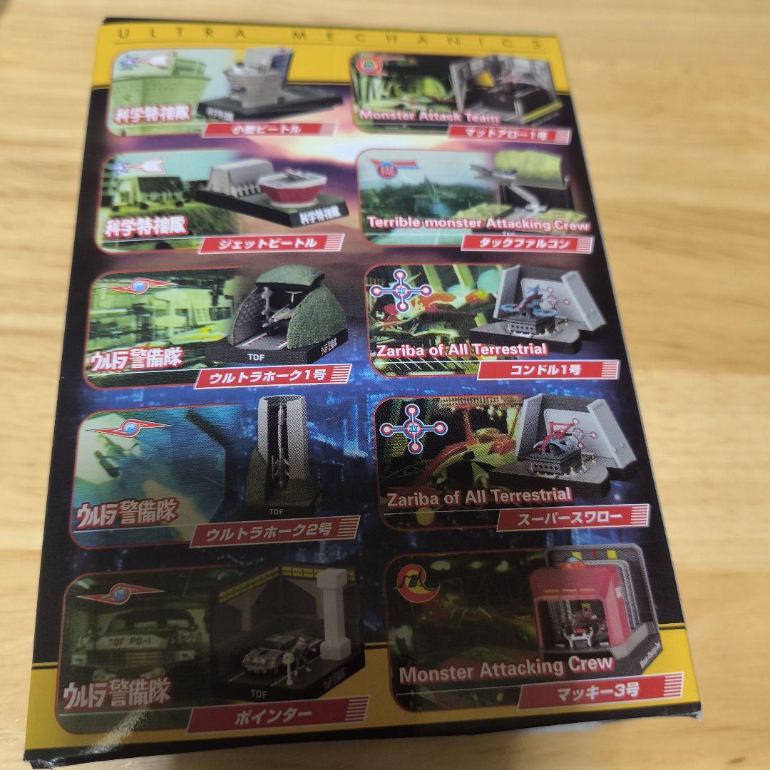 名鑑シリーズ　ウルトラメカニックス　出動スタンバイ編　6種セット