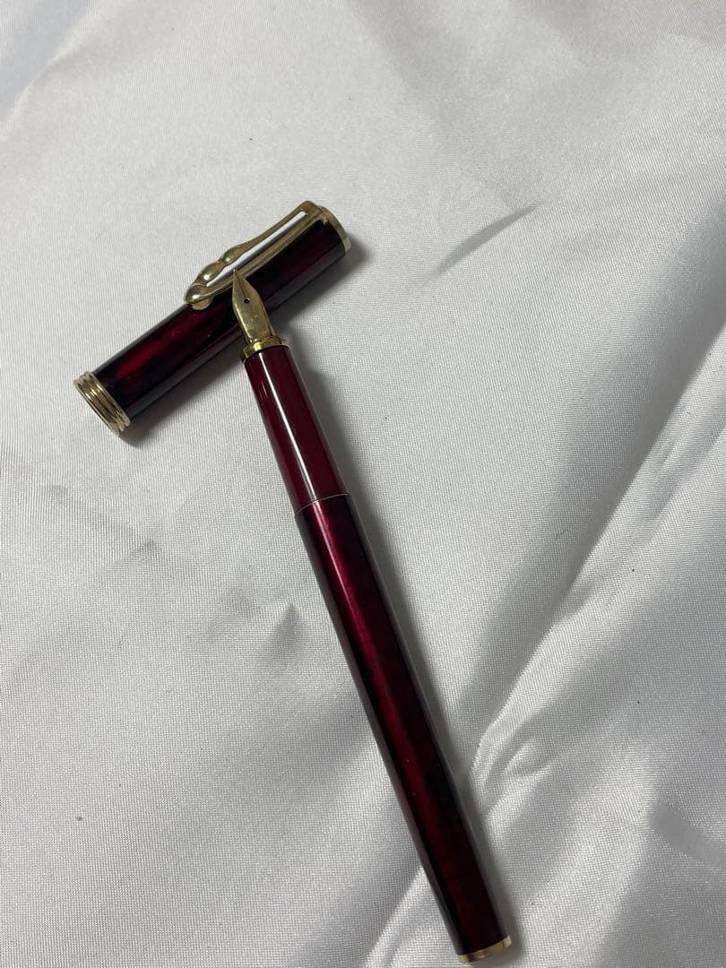 PLATINUM プラチナ 万年筆 ペン先14K P 細　14金ゴールド