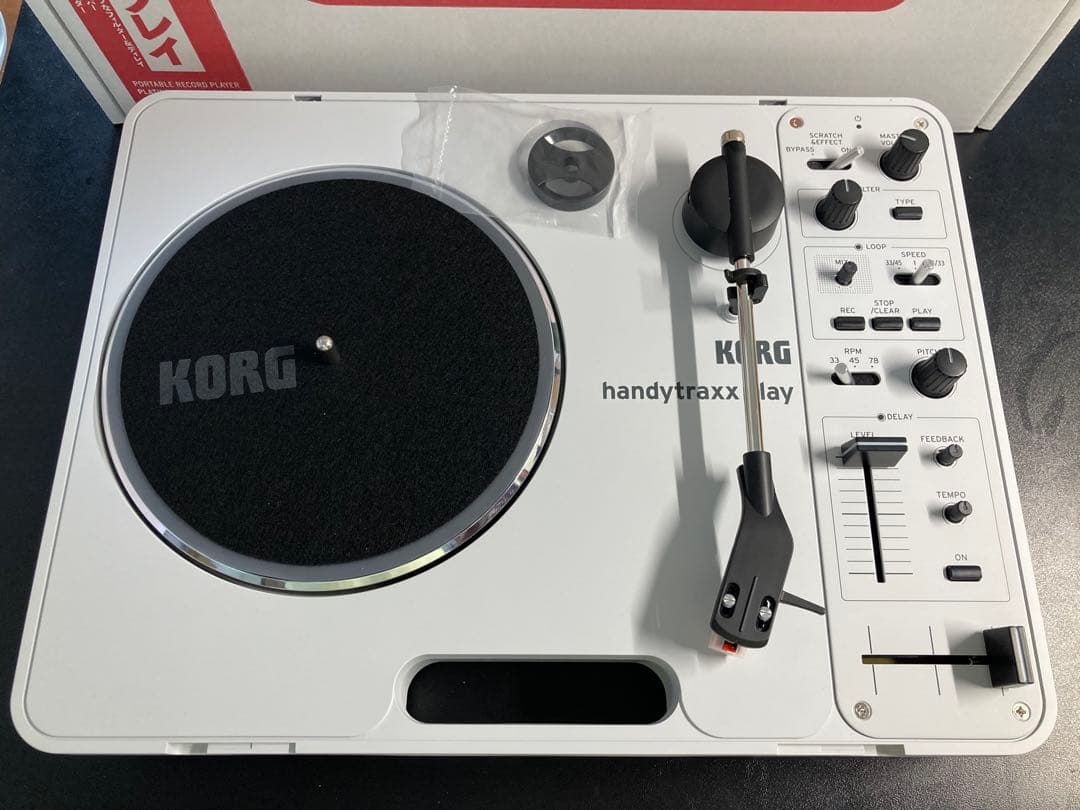 週末値下げKORG handytraxx play ポータブルレコードプレーヤー