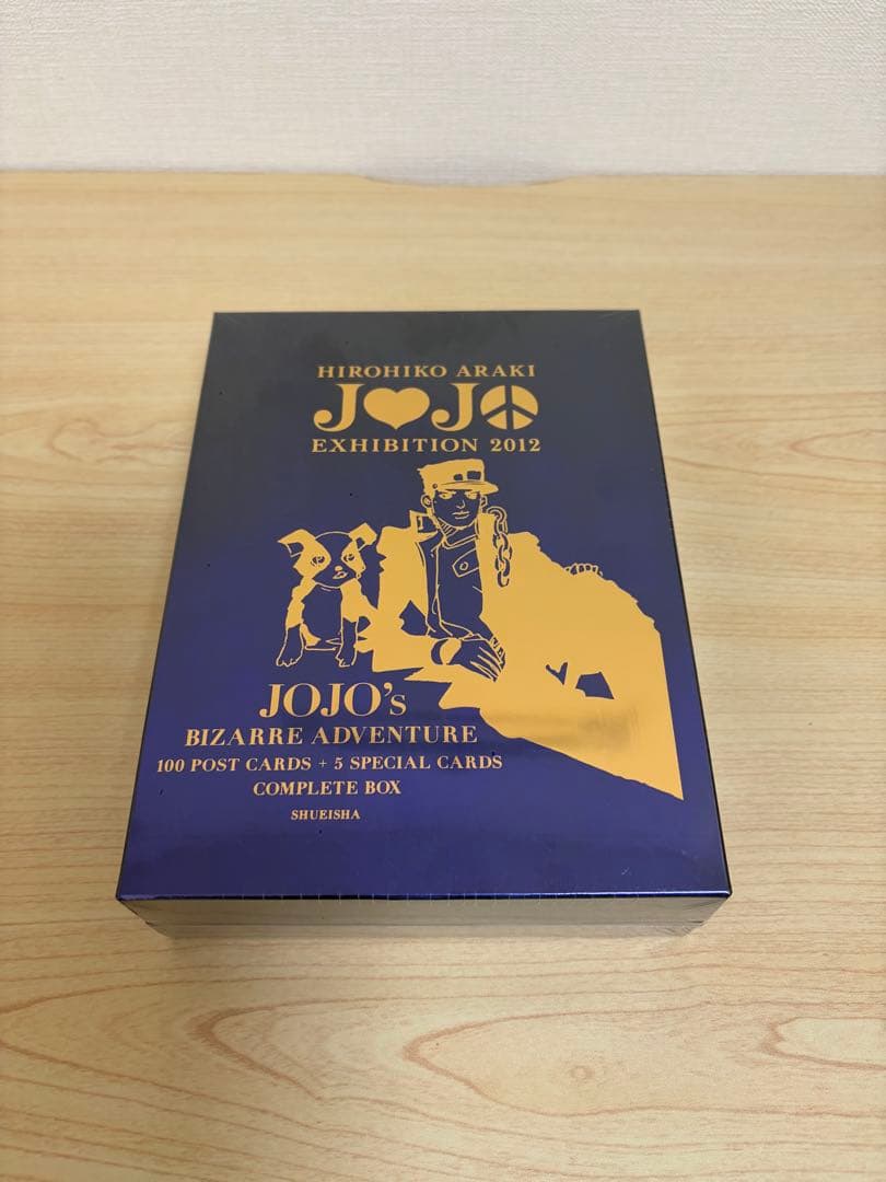 【新品未開封】ジョジョ展　2012 ポストカードセット 完全ボックス