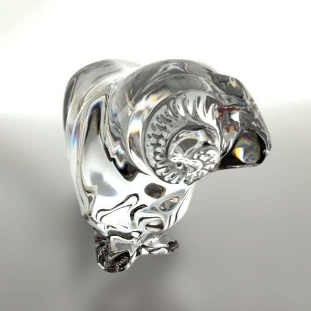 【新品】バカラ　羊 　ひつじ　箱付き　干支　 動物 クリスタル 　　置物