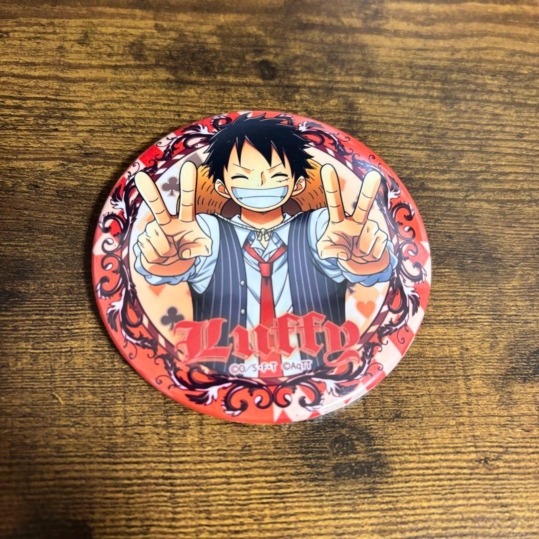 【ONE PIECE】東京ワンピースタワー限定 ルフィ 缶バッジ