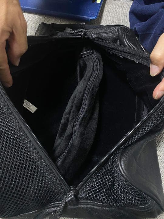 NIKE タイガーウッズモデル シューズバッグ 本革