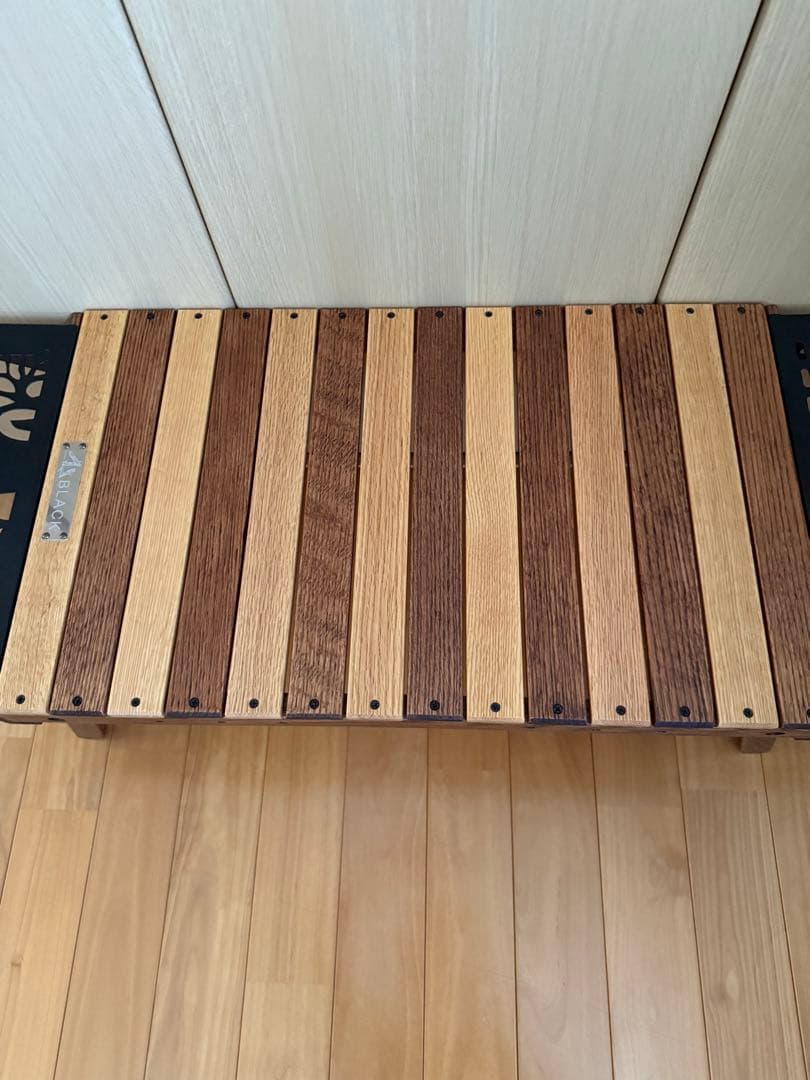 ブラックデザイン ハレテーブル アイアンプレート×2 BLACK DESIGN