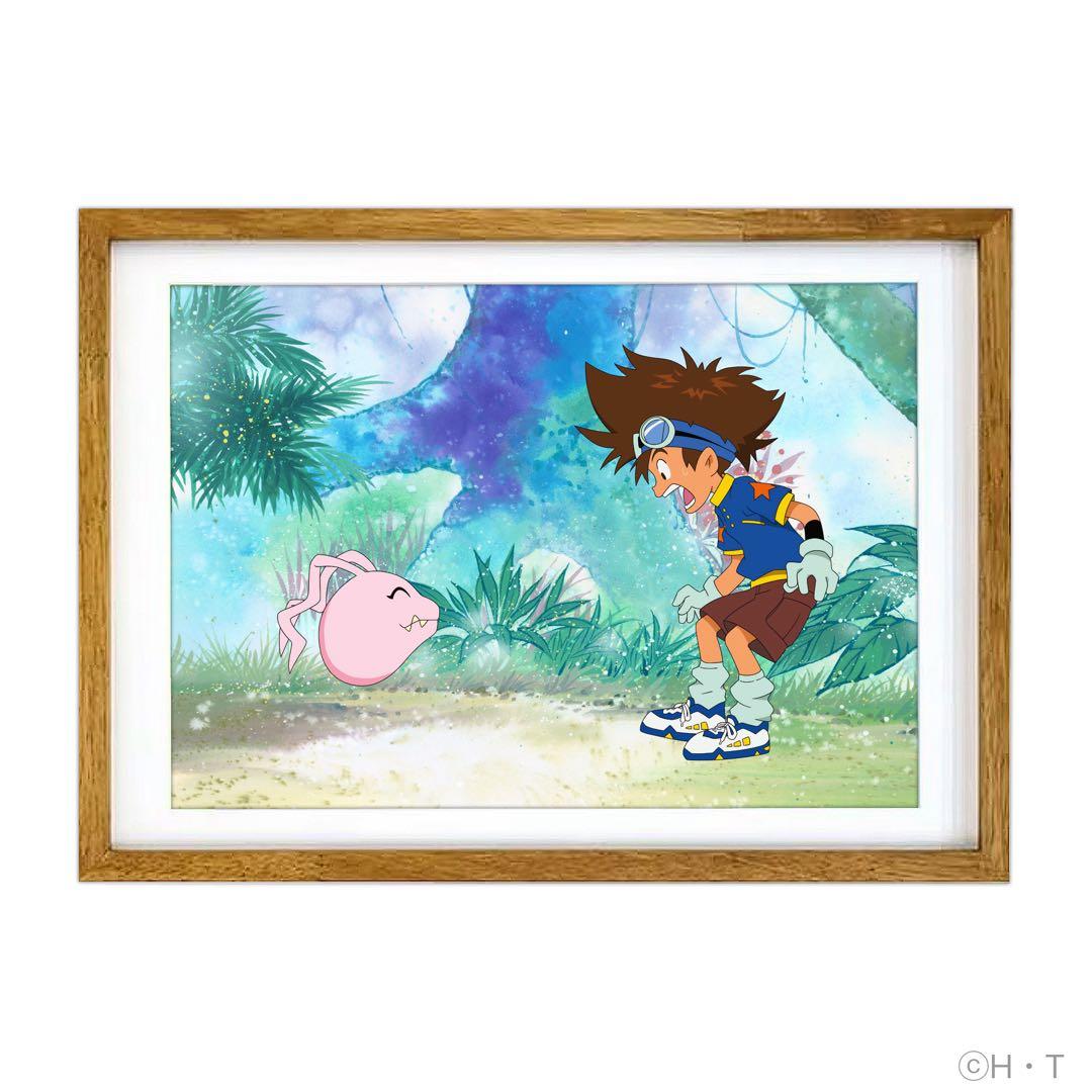 太一＆コロモン 複製セル画セット　未開封