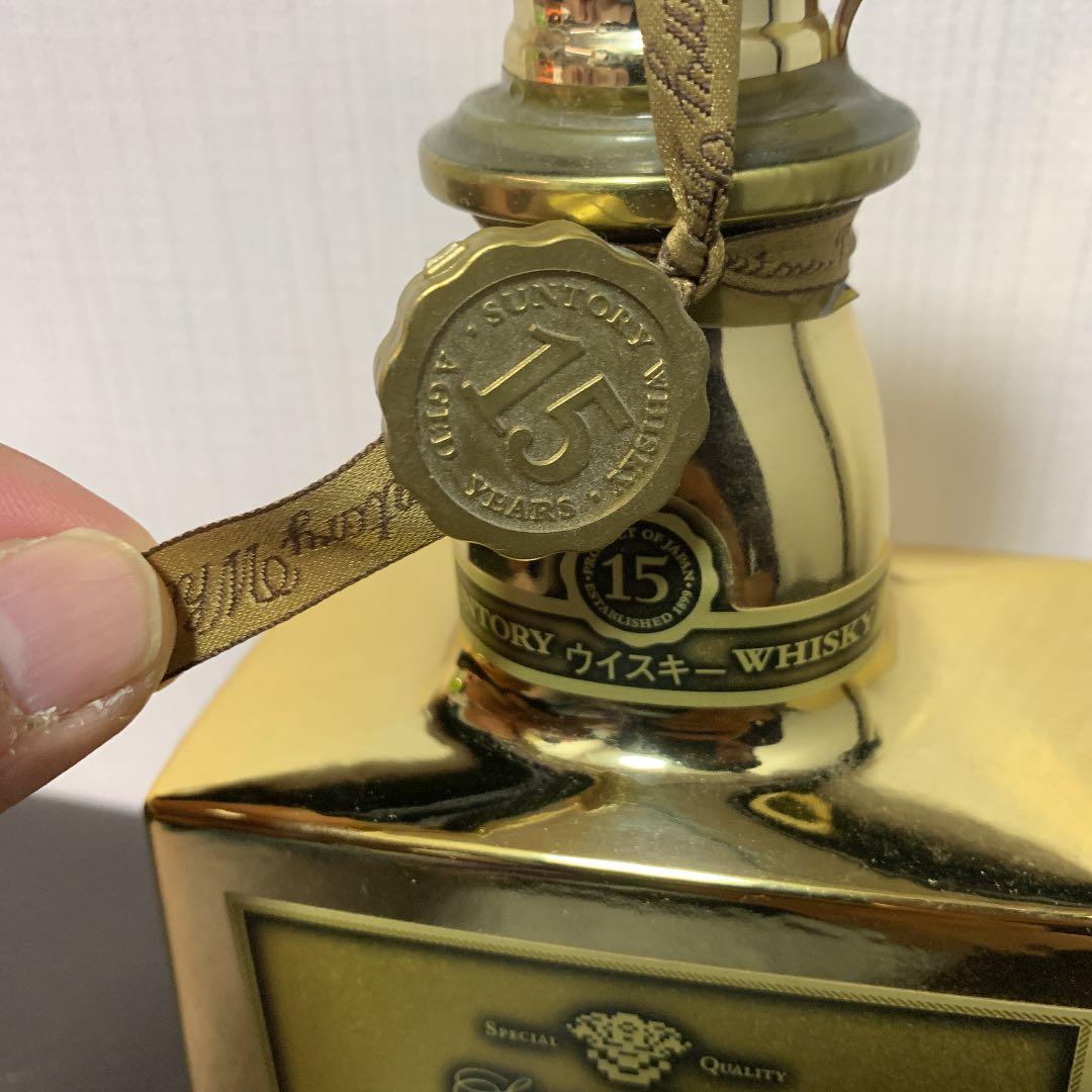 サントリー ウィスキー ローヤル プレミアム ゴールドボトル 15年