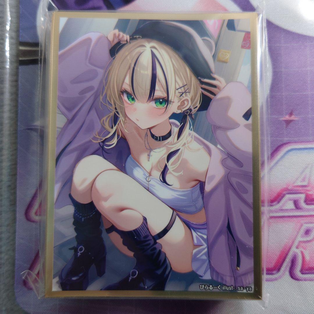 α1 ぶいすぽっ！ ベアトップ&帽子 胡桃のあ スリーブ&プレイマット