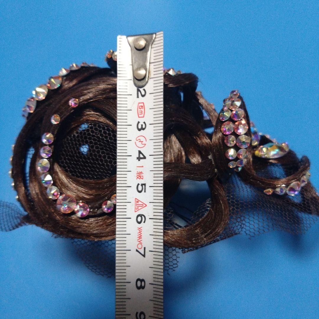 多美咲風　ヘアオーナメント　ヘアアクセサリー 　ストーン付き