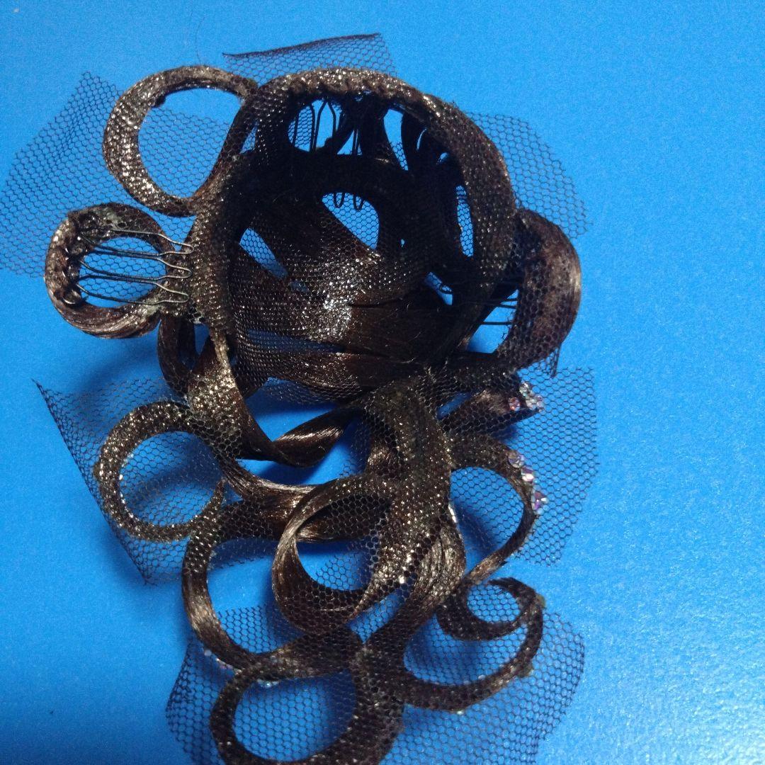 多美咲風　ヘアオーナメント　ヘアアクセサリー 　ストーン付き