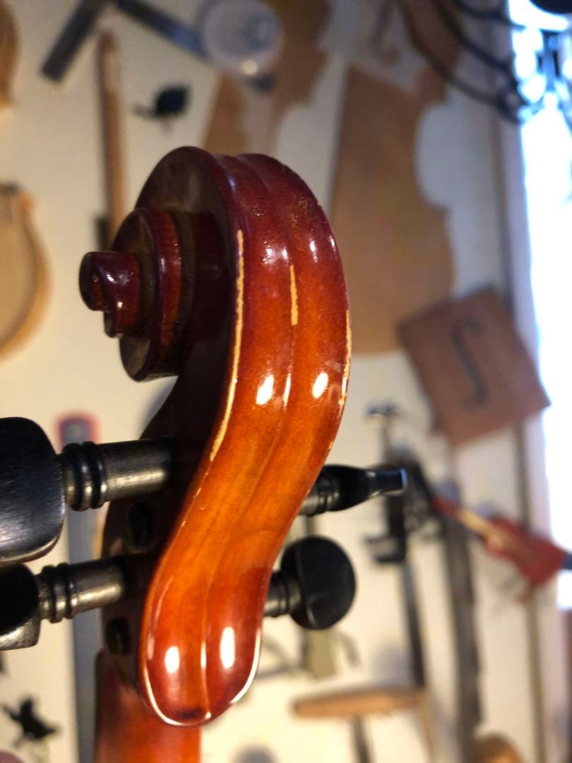 【訳あり特価.駒&魂柱調整済】カルロジョルダーノ分数バイオリンvs1 1/4