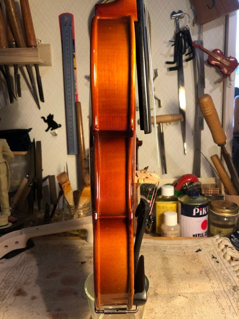 【訳あり特価.駒&魂柱調整済】カルロジョルダーノ分数バイオリンvs1 1/4