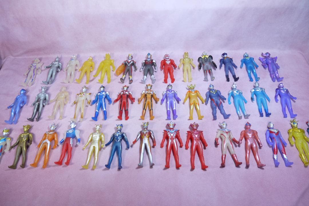 ウルトラヒーローシリーズ500　イベント限定　ソフビ　40体