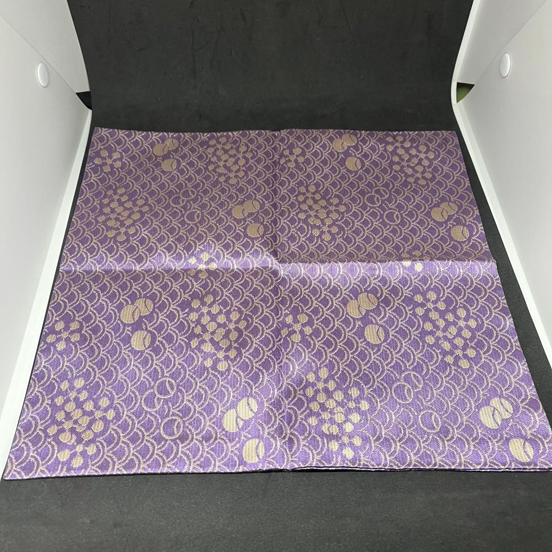 Yuko Murakami 土田友湖　帛紗　『利休梅ツボツボ　巴蜀服紗』