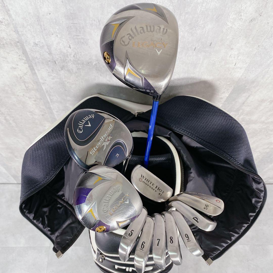 X557 キャロウェイ タイトリスト ピン メンズ ゴルフ クラブセット 12点