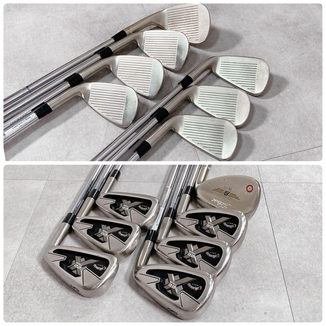 X557 キャロウェイ タイトリスト ピン メンズ ゴルフ クラブセット 12点