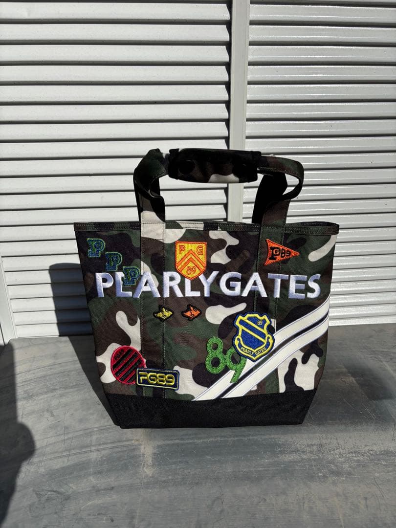 PEARLY GATES 迷彩スタンドバッグ &ヘッドカバー&ロッカーバックほか