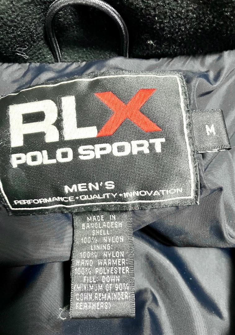 【24時間以内/匿名配送】中古 RLX ラルフローレン ダウンジャケット M