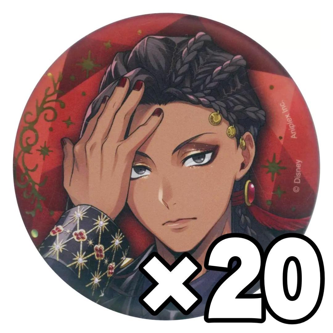 ツイステ　ブレイジングジュエル　ジャミル　缶バッジ