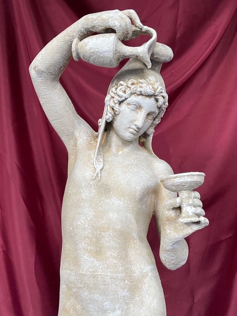 ガニメデの像 ギリシャ神話の彫刻 高さ60cm