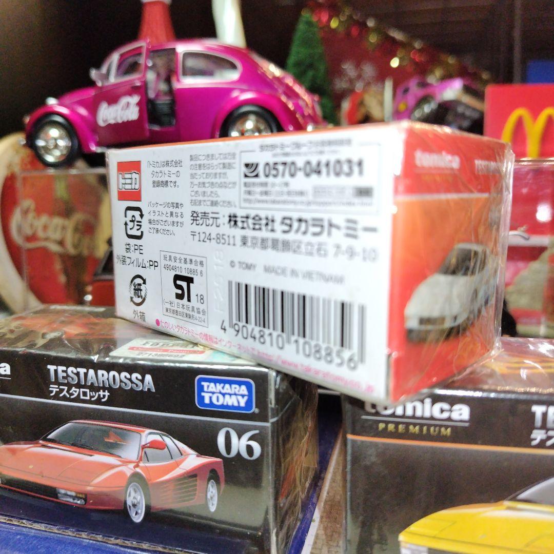 商品Ｎｏ.３７４９★ｔｏｍｉｃａ・ＰＲＥＭＩＵＭテスタロッサ＆ディスプレイセット