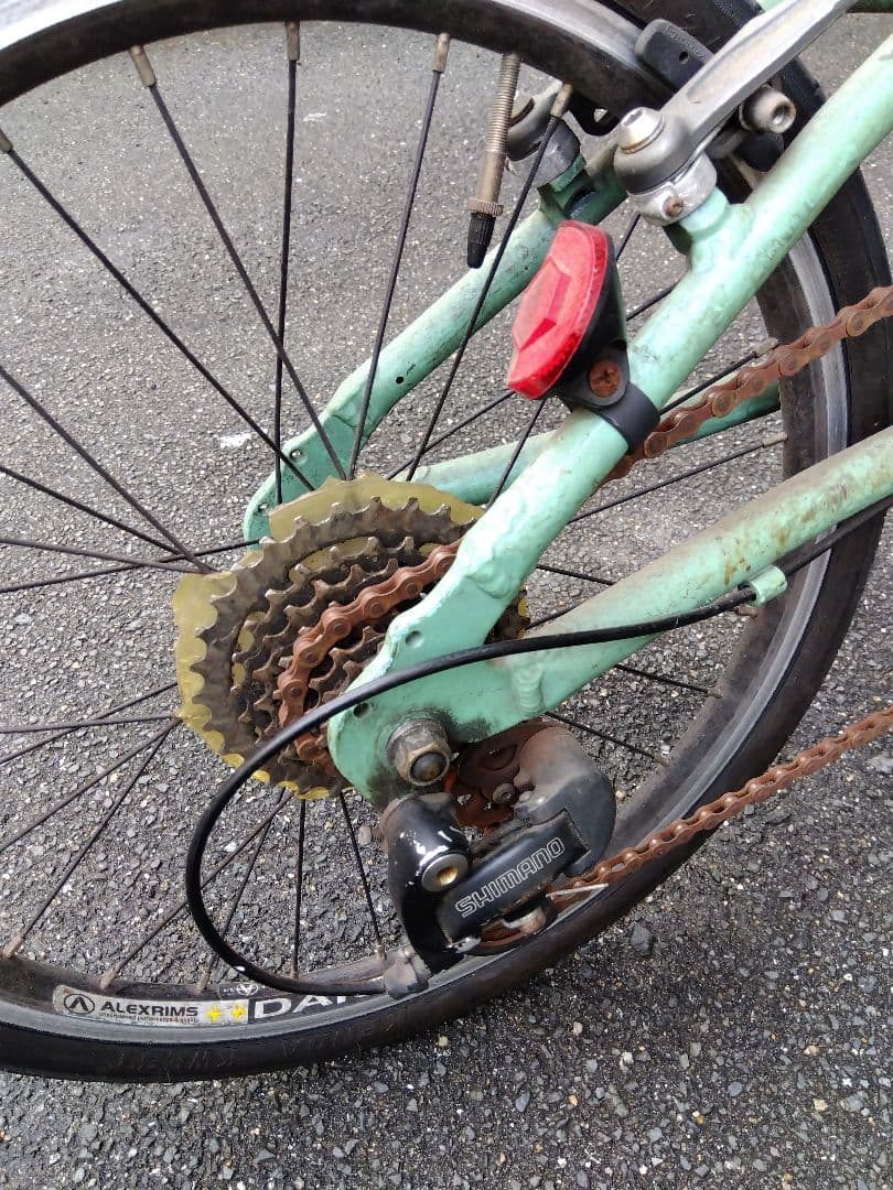 ミミタコ Bianchi trevigrio アルミフレーム