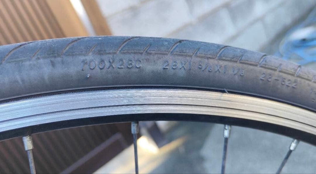 綺麗です。アルミフレームロードバイク7段変速サイズ700✕28C手渡し対応のみ！