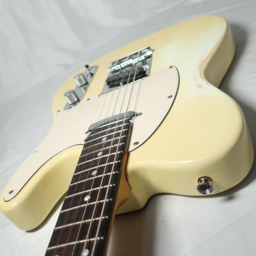 Juno テレキャスタータイプ エレキギター ケース付き ホワイト